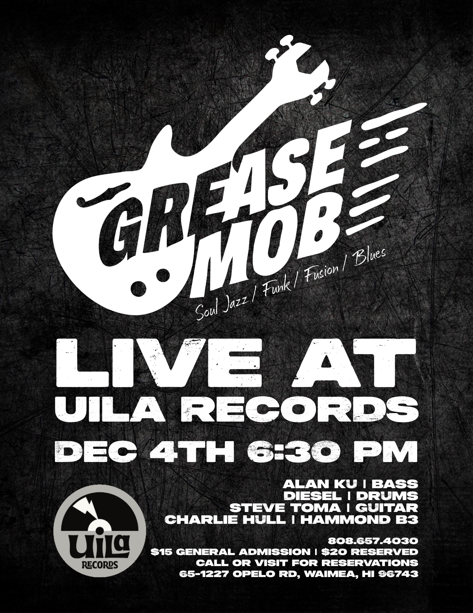 Garage Session 001 flyer