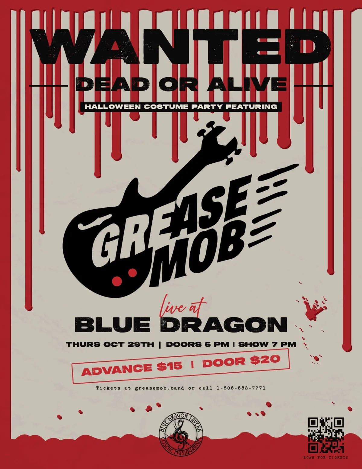 Wanted: Dead or Alive flyer